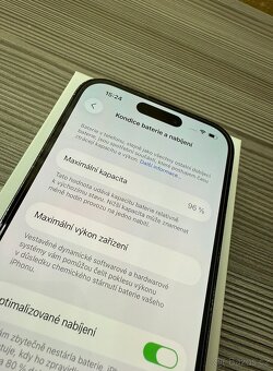 Apple iPhone 14 Pro 128GB komplet, baterie 96% - 6