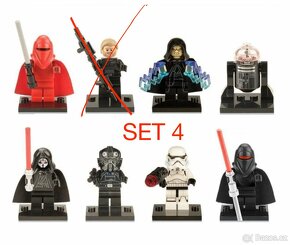 Rôzne figúrky Star Wars 1 (8ks) typ lego - nové - 6