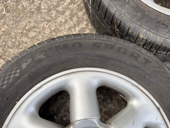 15" originál Renault - 4x100 - 185/65/15 - vzorek 7mm - 6