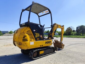Minibágr JCB 8015, váha 1620kg, 2 lopaty. - 6