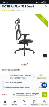 Kancelářská židle MOSH AirFlow 521 - 6