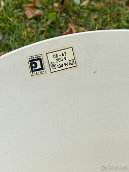 lampa retro lampa stojací lampa pokrok žilina chrom - 6