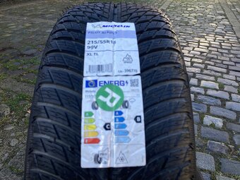 4ks nových zimních pneumatik MICHELIN ALPIN 215/55R18 2023 - 6