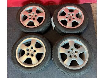 ALU disky ENZO 5x100 R15 6,5Jx15H2 ET 35 se zimními pneu 195 - 6