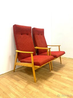 Retro kŕesla TON 60. léta polohovací - 6