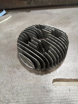 Jawa 559 - válec, hlava, klikovka - 6