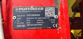Prodám žací stroj Pöttinger Novacat 301 F, ED+RC. - 6