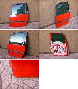 Škoda Roomster originál zadní dveře Fabia II - 6