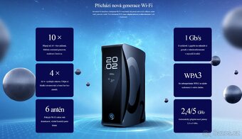 O2 routery Smart Box 1. i 2. generace, dále Wi-Fi router C6 - 6
