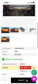 Ford focus st225 vyfuk FOX - 6