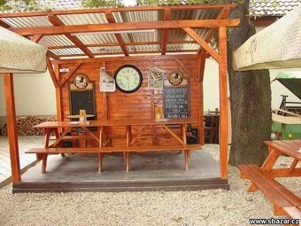 Pivní set,zahradní lavice - 6