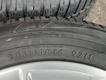 Sada Orig ALU kol Audi 205/60R16 zimní - 6