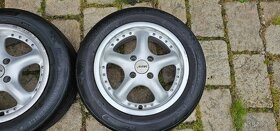 Disky s límcem EMR 15", 4x108, letní pneu 195/60/15 - pošlu - 6