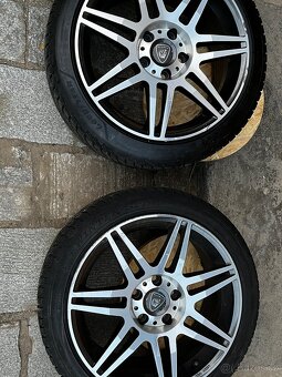 Alu kola 215/45 r17 + zimní gumy - 6