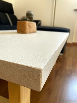 Designový konferenční stůl z microcementu – ruční výroba - 6