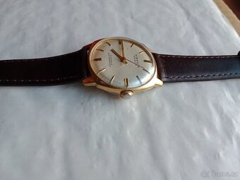 Pěkné,staré,funkční hodinky Kienzle-17jewels - 6