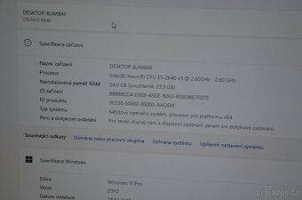 Fujitsu Celsius R940n Xeon/24GB/SSD 512+500GB/K2200 - 6