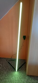 Led barevná stojací lampa na podlahu, dálkový ovladač - 6