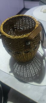 Stará proutěná kabelka - 6