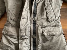 PÉŘOVÝ KABÁT ČI PARKA BLAUER - vel. S - 6