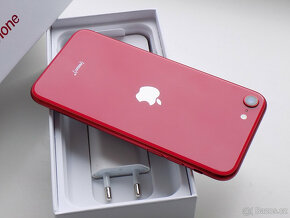 APPLE iPhone SE (2020) 64GB Red - ZÁRUKA 12 MĚSÍCŮ - KOMPLET - 6