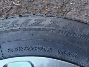 Sada Orig ALU kol Mercedes benz 235/60R18 zimní - 6