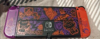 Prodám Nintendo Switch OLED Scarlet/Violet - 6