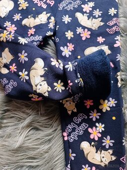 Zateplené dívčí legíny - 6