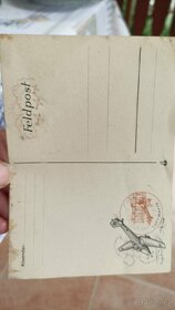 Feldpost korespondenční lístky z 2.svetové války - 6