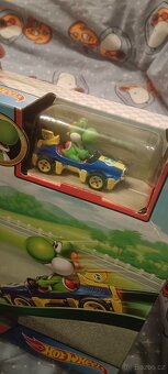 Nová autodráha s autíčkem Mario Kart , Hot Wheels od Mattel - 6