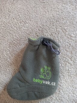 Babyvak fusak fleece + capáčky - 6