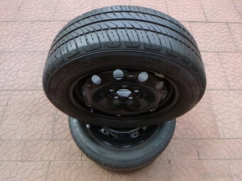 Letní sada originál Škoda VW 5x100 6Jx15 ET38 6R0601027 - 6