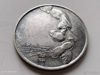 5x stříbrná pamětní mince Československo - 6