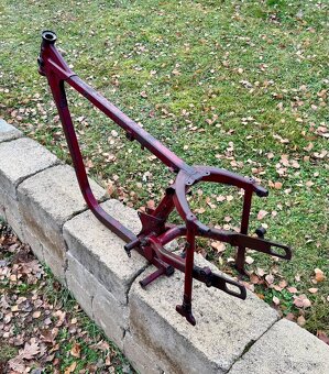 Jawa CZ 250 353 - rám s anglickým štítkem - 6