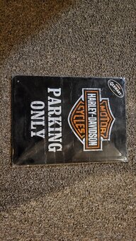 Harley Davidson - originální plechové cedule - 6