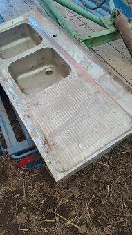 Prodam dvoj dřez nerez - 6