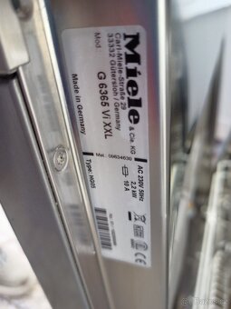 Myčka nádobí Miele G 6365 Vi XXL - 6