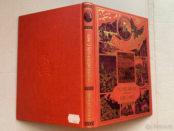 Jules Verne – různé staré knihy + přebaly, ceny v textu - 6