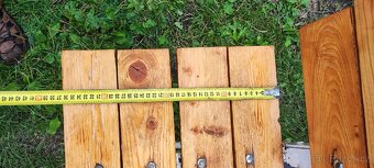 Prodám skládací zahradní lavici 220 cm - 6