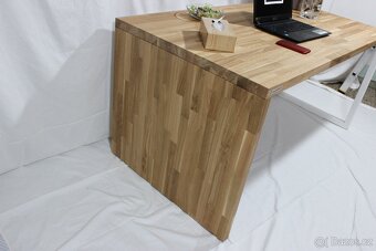 Kancelářský stůl + kontejner - BÍLÁ - 6