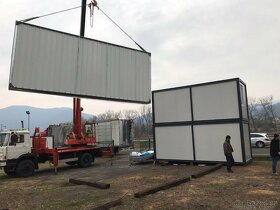 Obytný kontejner se sociálním zařízením 3x6m.FLATPACK - 6