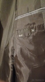 Pánské sako tmavě šedé F&F - 6