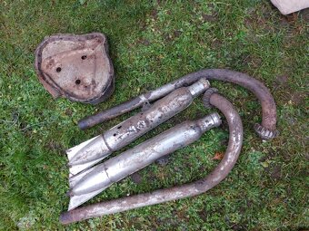 Jawa Perak - kompletni vyfuky a sedlo ridice - 6