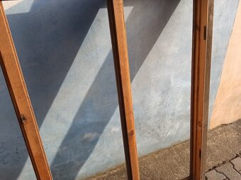 Dřevěný rám okna - nepoužitý - 6