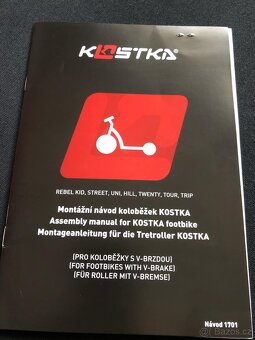 Koloběžka KOSTKA TOUR Fun - 6