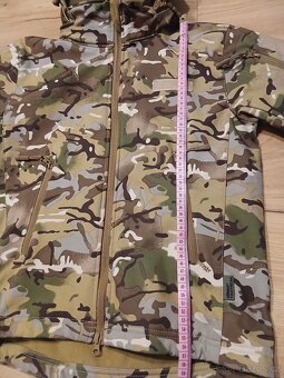 Maskáčová softshellová bunda dětská nová - 6