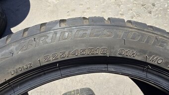 Zimní pneu 225/45/18 Bridgestone - 6