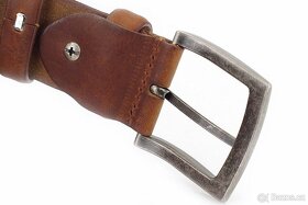 Pánský kožený opasek M4021 o šířce 4 cm - 6