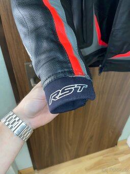 Pánská kožená bunda na motorku RST BLADE II velikost 44/L - 6