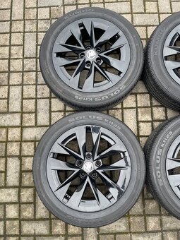 ORIGINÁL Alu Škoda ROTARE R17, 5x112 - TOP STAV, LETNÍ - 6
